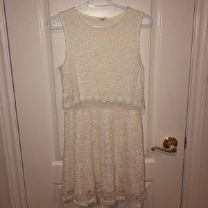 Garage white dress